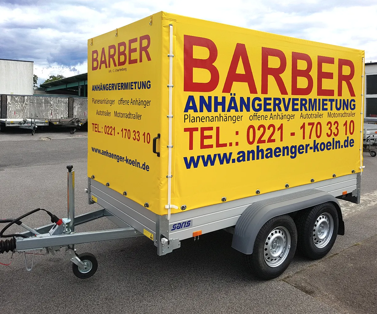 barner anhaenger mieten reparieren